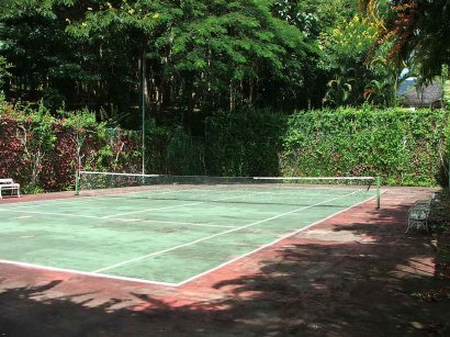 Tennis court  in club house